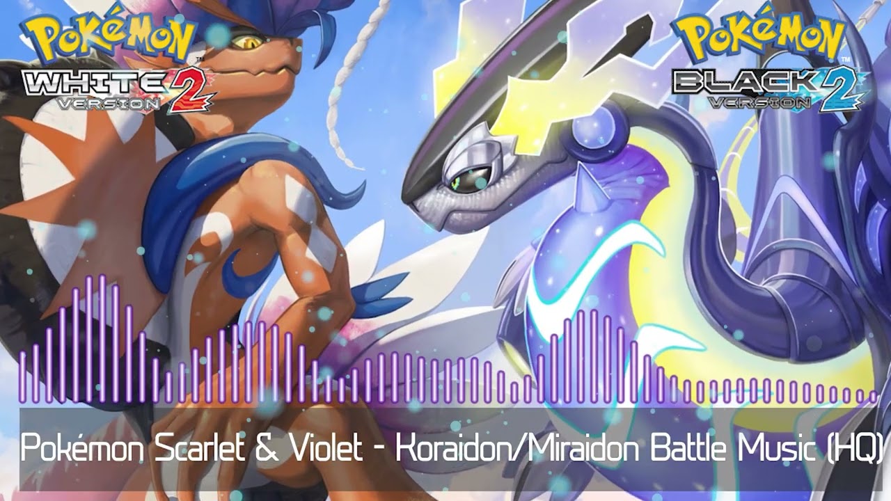 Pokémon Scarlet & Violet - Koraidon and Miraidon Battle Music (HQ