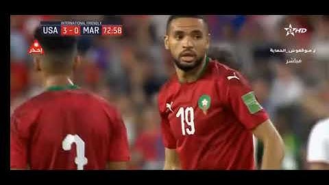 ملخص مباراة منتخب المغرب و أمريكا | مباراة دولية ودية 1-6-2022 | استعدادات كأس العالم
