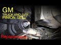 Gm Truck and SUV Pinion Seal Replacement