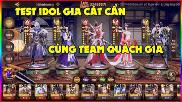 Garena Cái Thế Tranh Hùng: Test Gia Cát Cẩn Kẹp Team Quách Gia - Share 2 Code Chung Mới Nhất