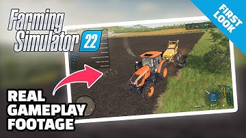 Farming Simulator 22 - Raw Gameplay Footage - FIRST LOOK
