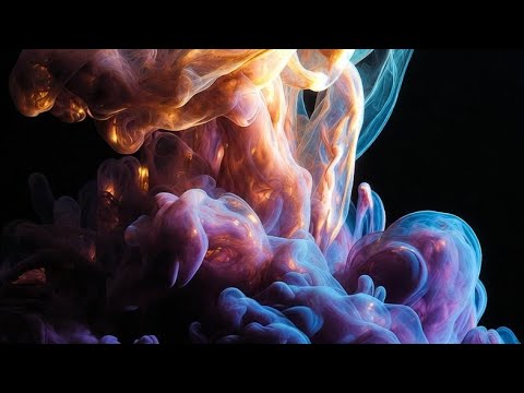 Mesmerizing Fluid Simulation 🌊 | Relaxing 4K Liquid Wallpaper Loop ...