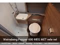 Weinsberg Pepper 600 MEG MET vele vele extra CE21