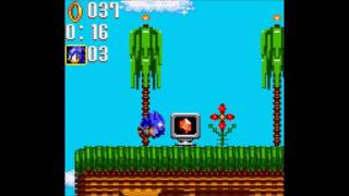 Sonic Triple Trouble - Great Turquoise 1 Sonic 018 Speed Run