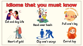 Lesson 90:  Common Idioms for daily use | Learn idioms with meaning and examples #idiomsinenglish