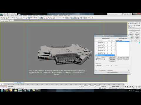 3DSMax Render Layer Manager - Animation and Camera Motion Capability