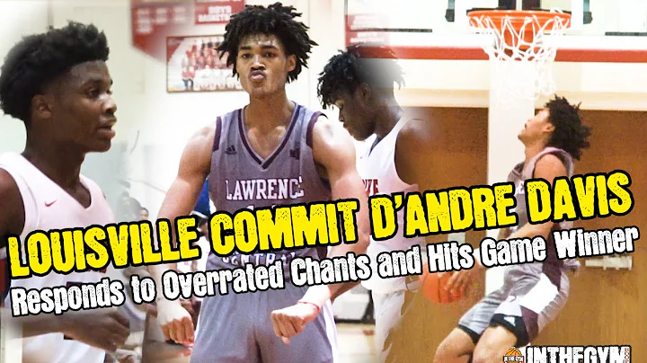 Louisville Commit D'Andre Davis HITS GAME WINNER |...