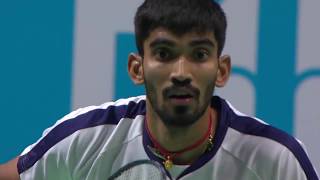 Dubai World Superseries Finals 2017 | Badminton Day 2 M4-MS | Srikanth Kidambi vs Chou Tien Chen