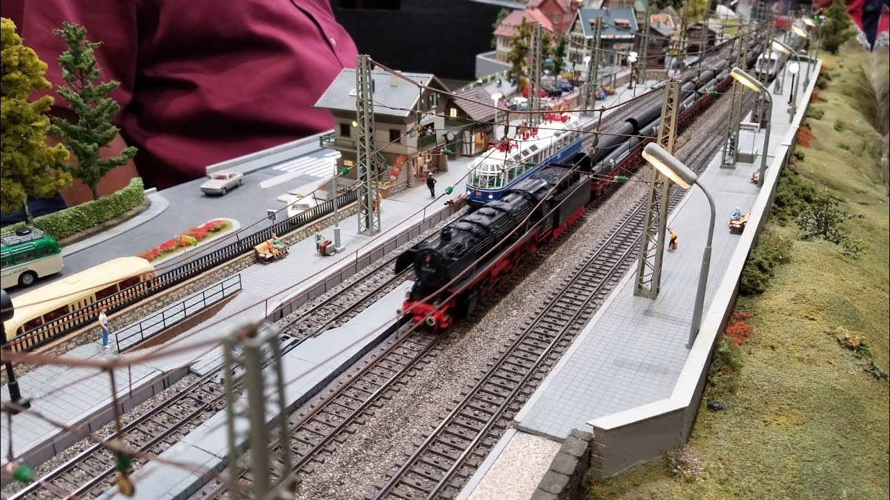 European Train Enthusiasts Model Trains at Maker Faire San Francisco Bay Area 2019