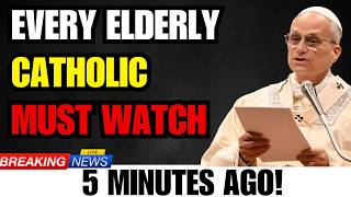 Pope Leo XIV Breaks Down Explaining THIS About DEATH — Every Elderly Catholic Must Watch