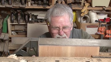 Build a basic workbench with Phil Lowe - part 7 Frame and Panel Door