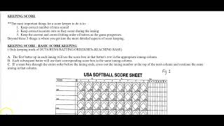 Basic Scoring - Intro
