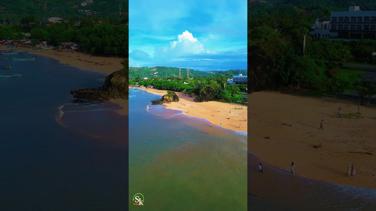 Pantai Kuta Mandalika Droney @SKY-4K 