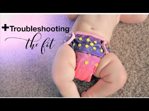 How To: PROPERLY FIT a Cloth Diaper