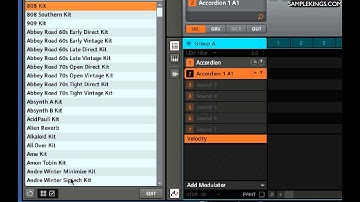 Maschine 1.7.2  Lesson DVD 1:Browser1 Tag Editor Part 2