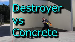 Beating In a New Star Destroyer With a Brick Wall! | Disc Golf Experiment screenshot 5