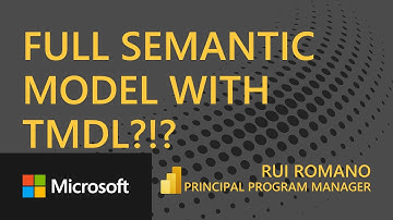Power BI Demo - Full Semantic Model with TMDL?!?