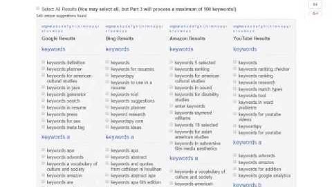 Best free keyword tools :Google keyword suggest tool