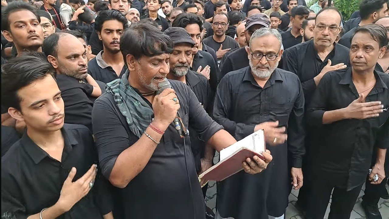 New Noha 2025 - Be Rida Ahle Haram Hai | Zamin Ali | Anjuman E Akbari | Kalaam - Raghib Hussain |