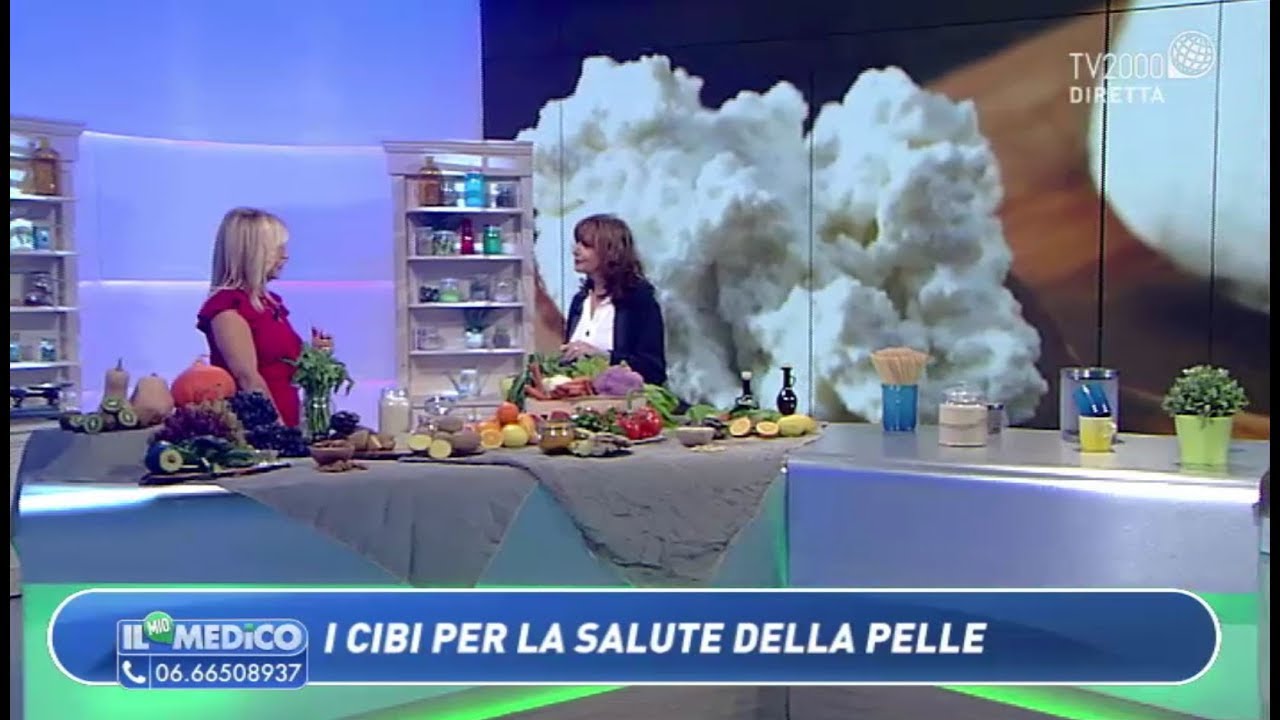 Il mio medico - L'alimentazione per la salute della pelle - YouTube