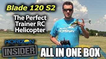 Blade 120 S2 RC Trainer Helicopter - Horizon Insider All-In-One-Box Feature