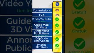 Réservez ou déposer votre annonce de réservation 100% Gratuit #everyone #travel