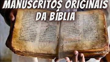 O que aconteceu com os escritos originais da Bíblia?