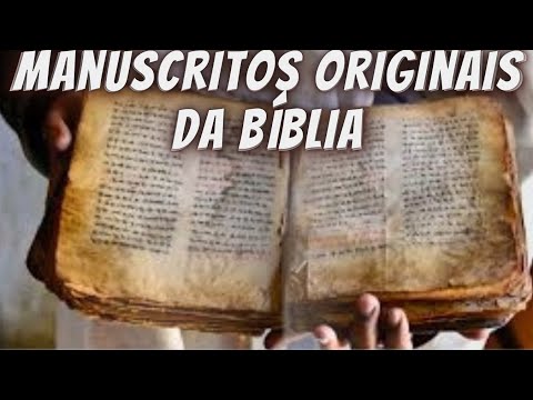 Vídeo: Quantos livros da Bíblia os manuscritos originais ainda existem?