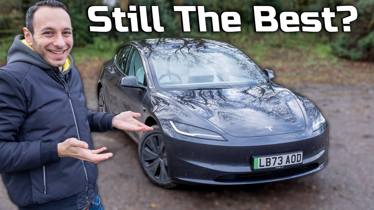 New 2024 Tesla Model 3 gets rave review from Fully Charged: The best just  got better!