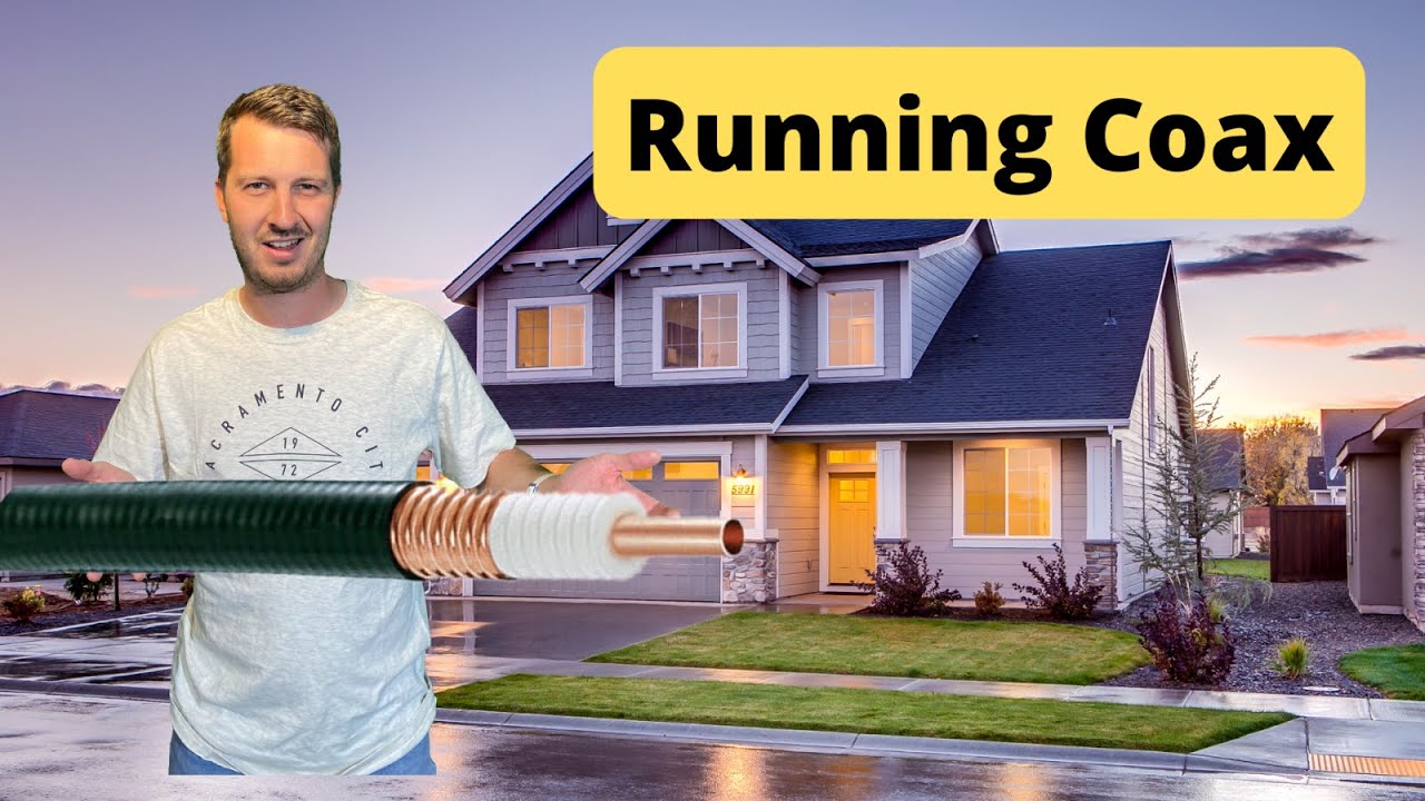 How To Secure Coaxial Cable To Roof