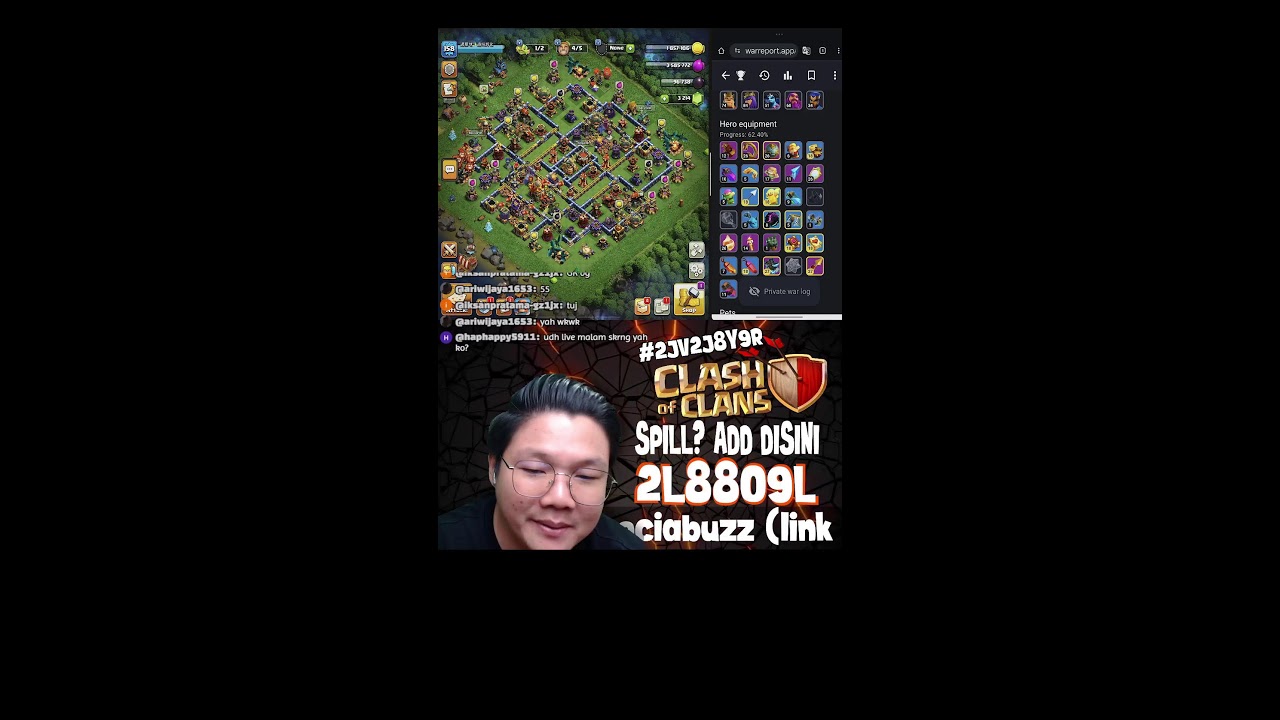 Cari COC Indonesia? Join @solyclasher live coc indonesia 