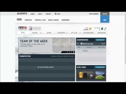 FIFA 14 Ultimate Team 100 000 Coin Glitch WORKING! no downloading!