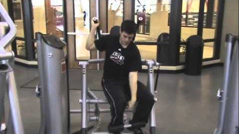 How to use the Hoist Seated Crunch machine at the ASU Red WOLF Center