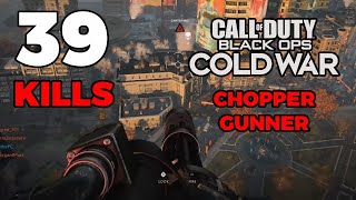 Chopper Gunner - Black Ops Cold War Multiplayer Gameplay (No Commentary) - High Kills Game