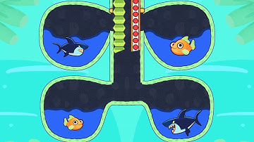 save the fish / pull the pin updated all levels #save fish game pull the pin android/ios/mobile game