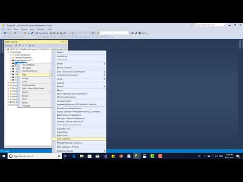 Copy Database Through Wizard in Pashto 19 Part 2