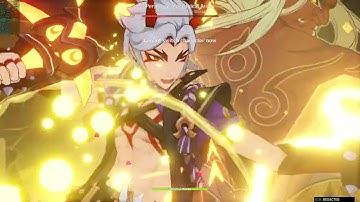 Arataki Itto Vs. Perpetual Mechanical Array Ft. Whiteblind R5 - 25 December 2022, 1005IST