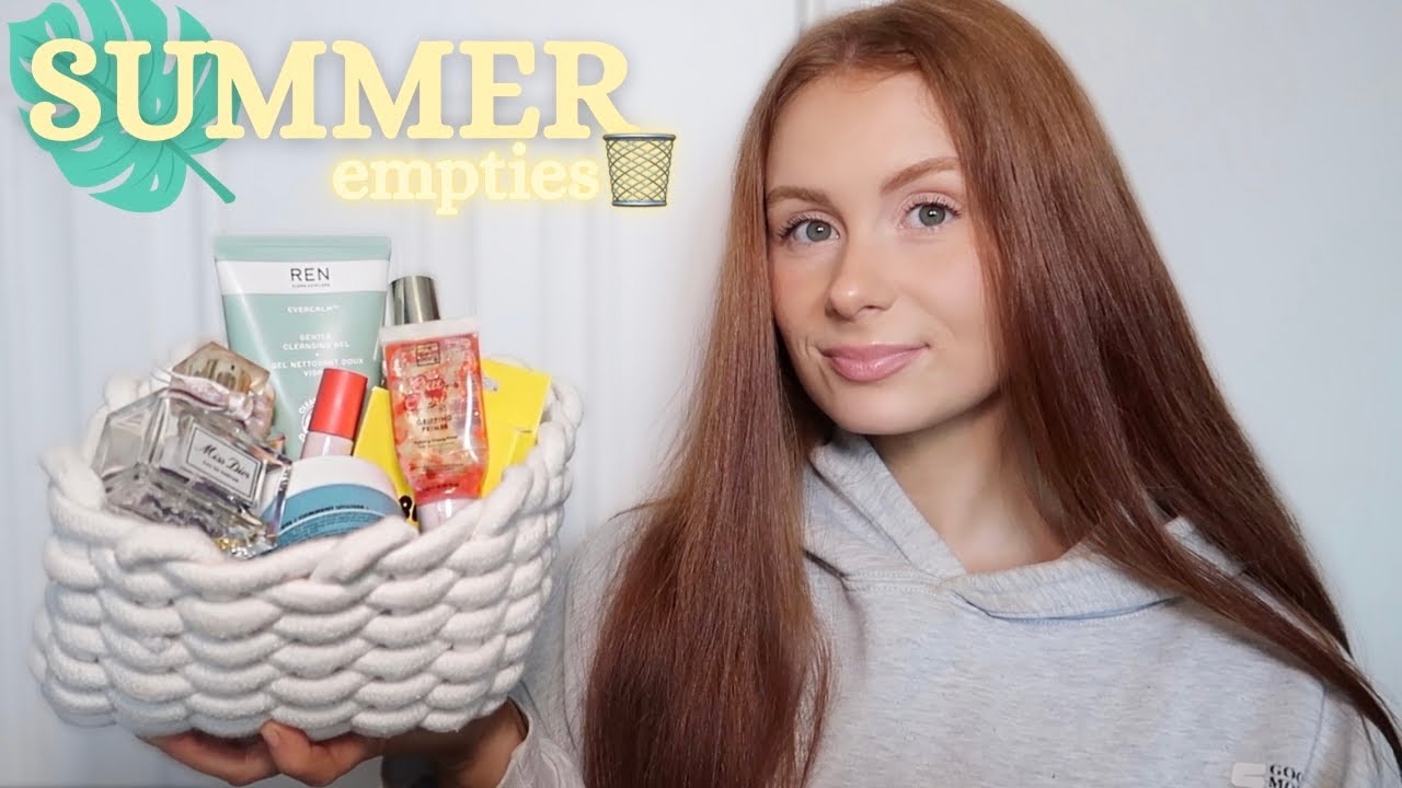 SUMMER BEAUTY EMPTIES☀️🍓🗑️ | repurchase or pass??
