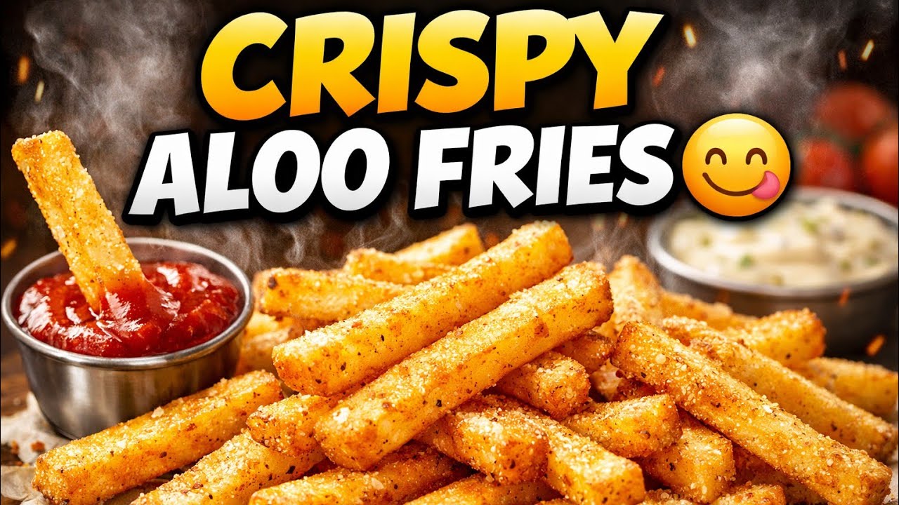 Crispy Aloo French Fries Recipe | Perfect Potato Fries at Home | Pak Zaika Food