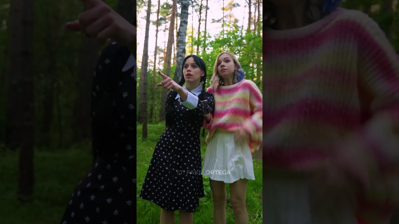  Jennaortega Fakeortega Wednesday Enid Shorts Netflix