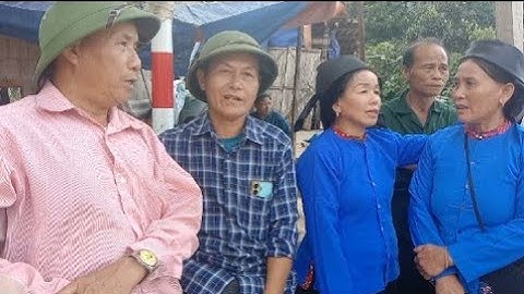 Các anh chị đi chợ gặp nhau hát sli giao duyên vui quá.