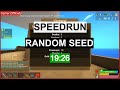 Muck my best speedrunning on gamer difficulty random seed v13