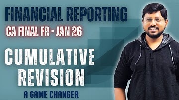 Cumulative Revision - The Hidden Secret Behind CA Final Success