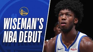 James Wiseman Does It All With 19 PTS, 6 REB & 2 STL In Debut! #KiaTipOff20