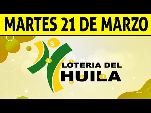 Resultados Lotería del HUILA del Martes 21 de Marzo 2023 | PREMIO MAYOR 😱💰💸