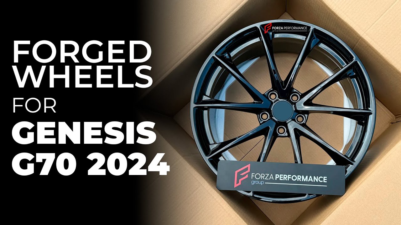 19 INCH FORGED WHEELS RIMS for GENESIS G70 2024 - YouTube