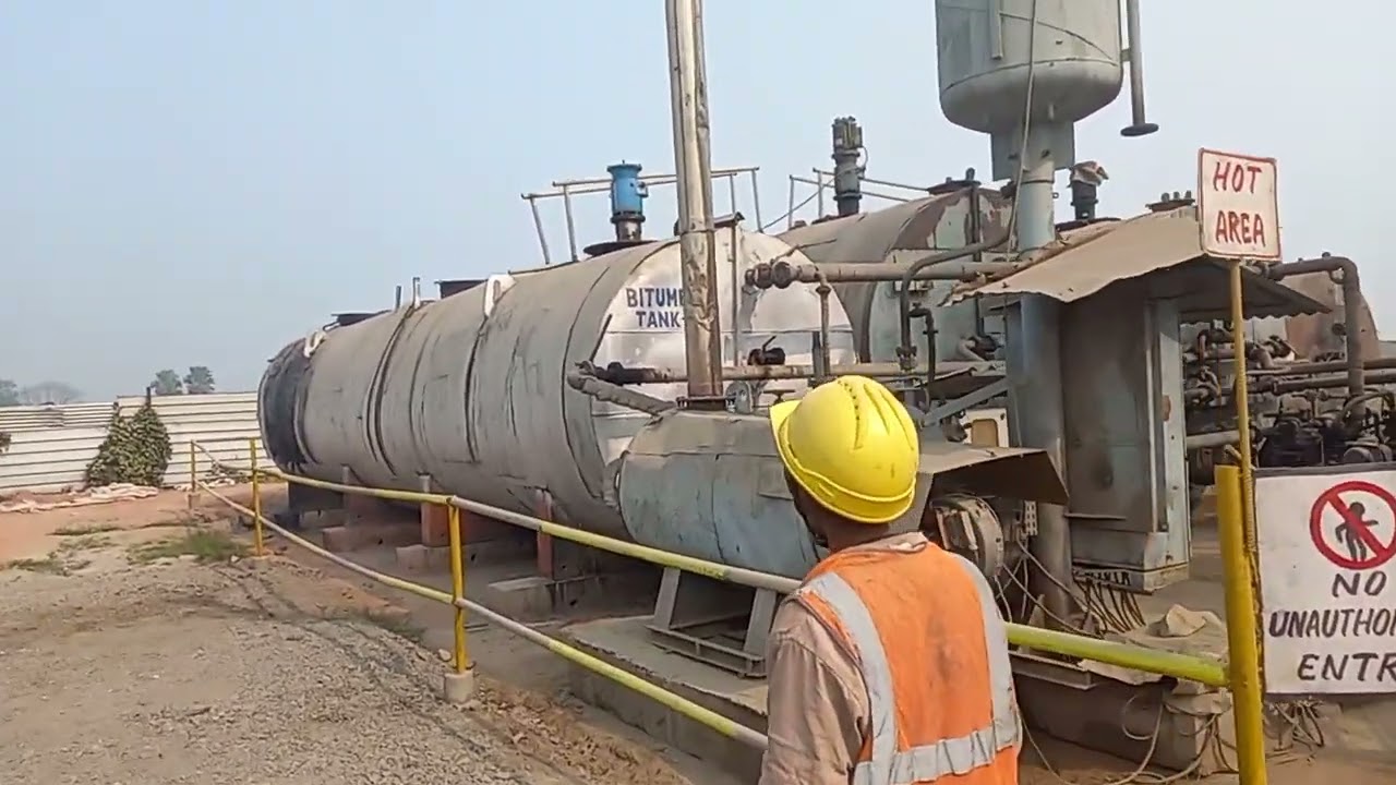 HMP Plant Tour | Hot Mix Plant Production Kaise Hota Hai | Road Construction