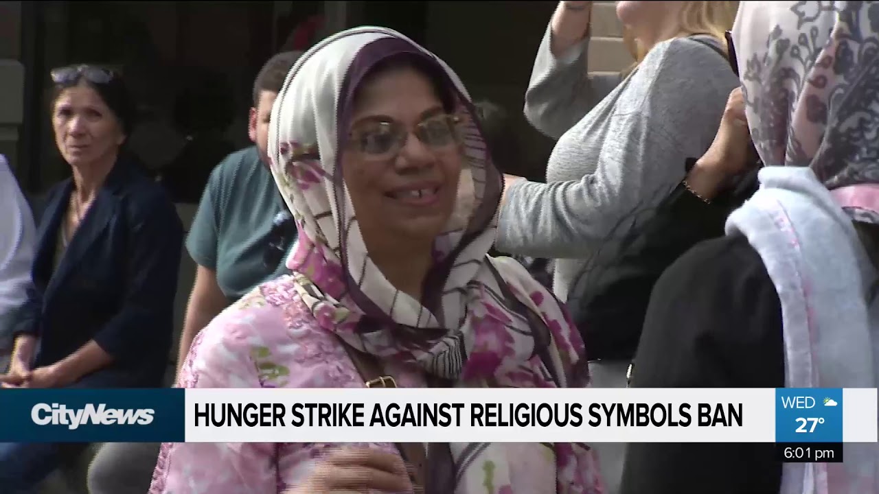 Hunger strike against religious symbols ban