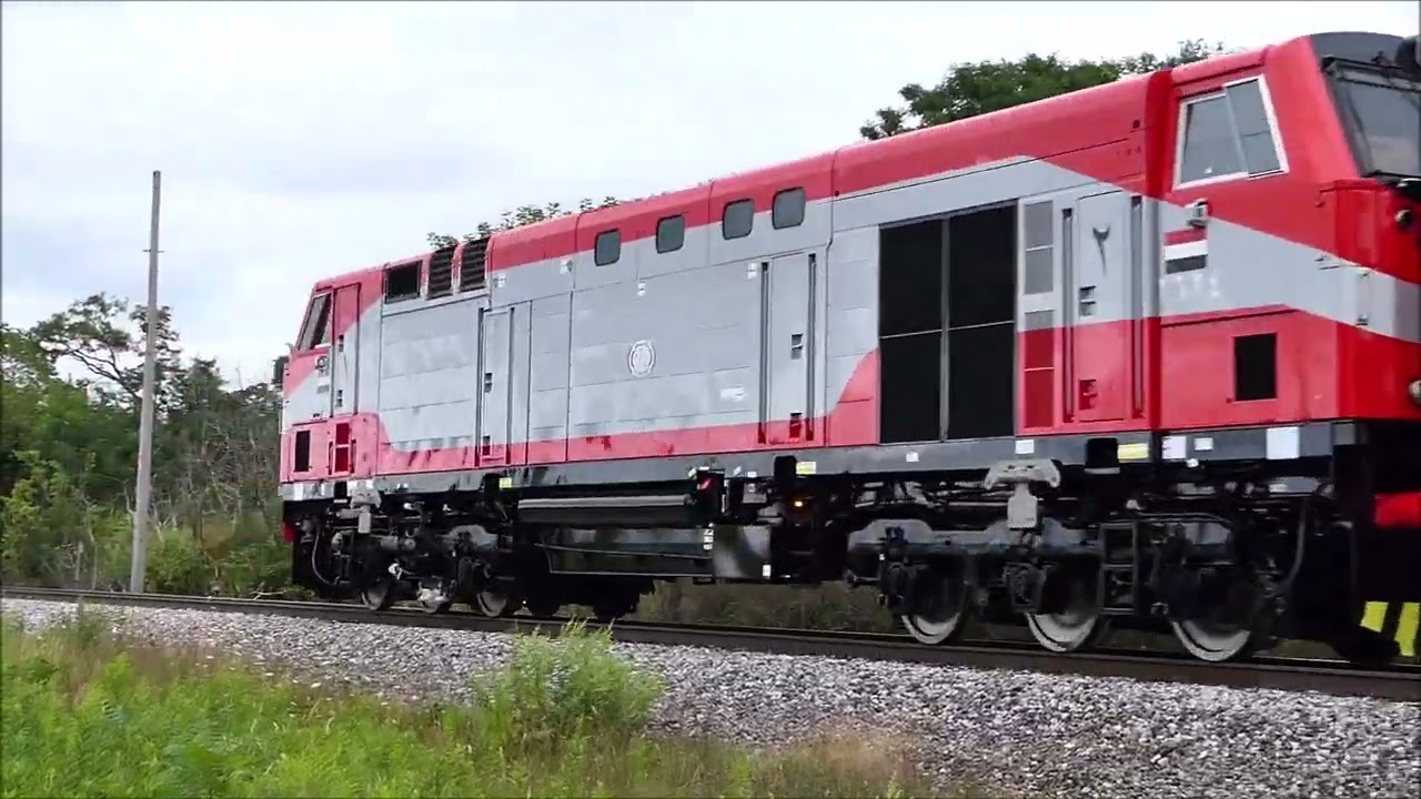 Wabtec Testing Egyptian Railways 2624 and 2685