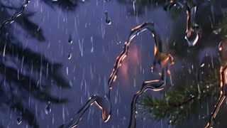 Cozy Cabin Rain Sounds 🌧️ #Shorts #ASMR #Sleep